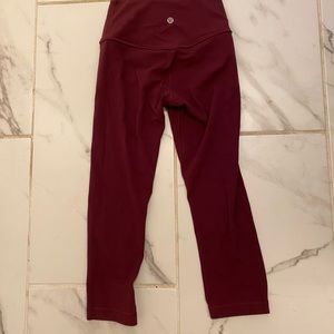 Cropped align Lululemon leggings